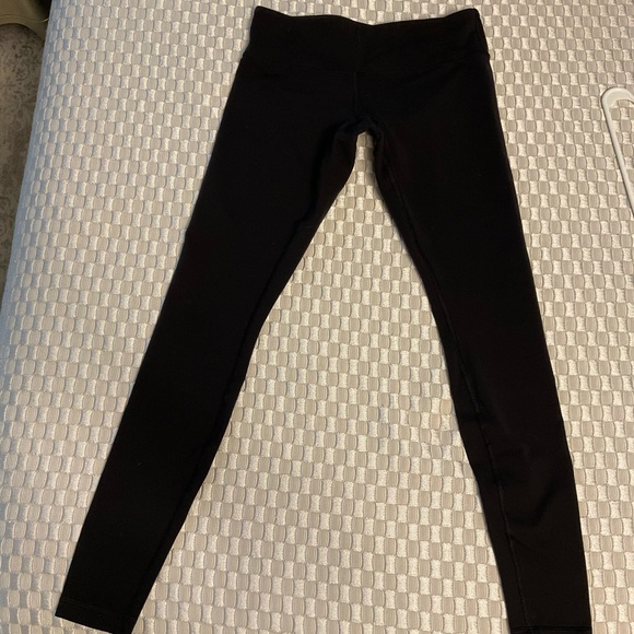 Lululemon black wunder under tights, size 8 - Picture 1 of 3